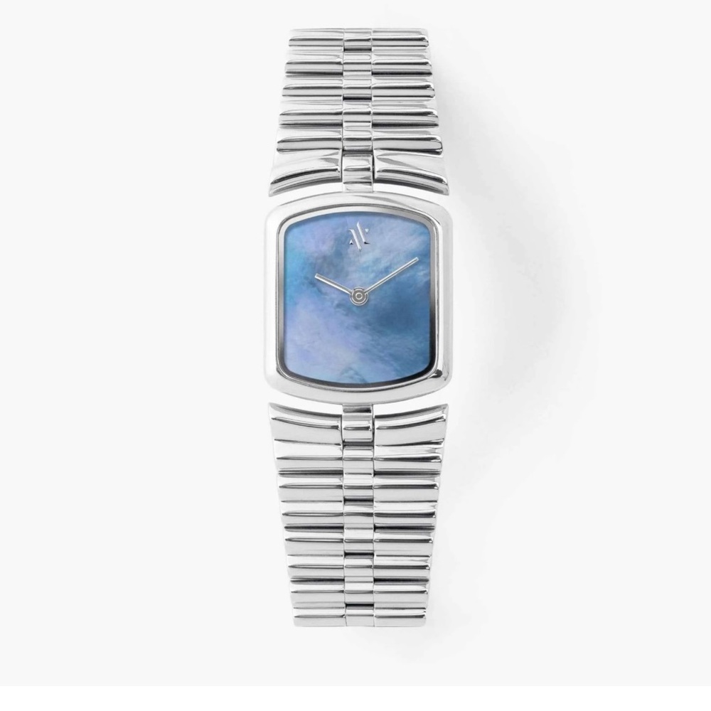 Vanna Amare Blue Pearl Stainless Still Watch Women